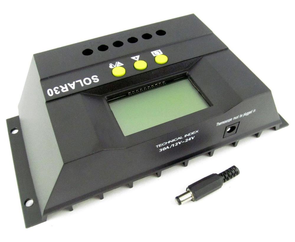 Купить шим 30a 12 в/24 в контроллер заряда регулятор фот солнечной ...