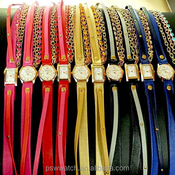 2015 hot selling bracelet lady watch fashion women watch wholsale bracelet watch from lady