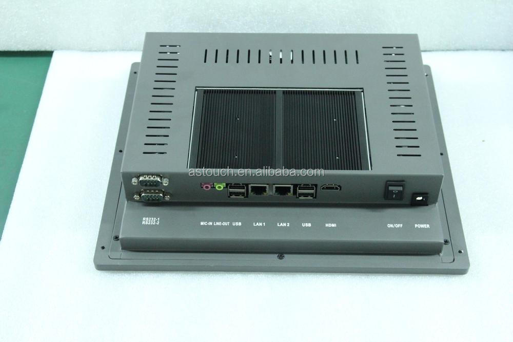 すべて一台のpcで10.4インチタッチパネル付き産業用アプリケーションのためのコンピュータ問屋・仕入れ・卸・卸売り