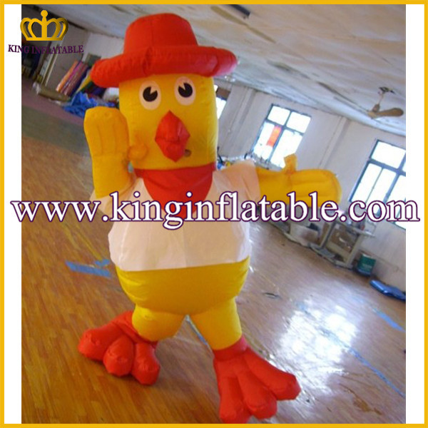 Very Cheap Adult Inflatable Character Walking Costume,Inflatable Duck