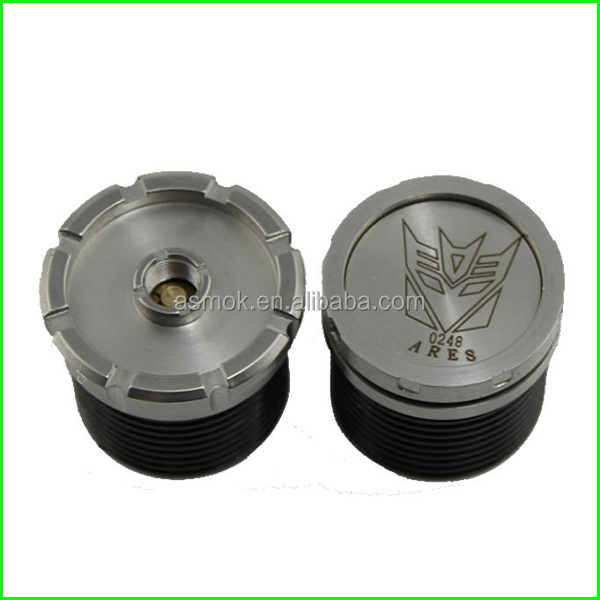 2014 new design ecig mod 26650 ares mechanical mod glass mod