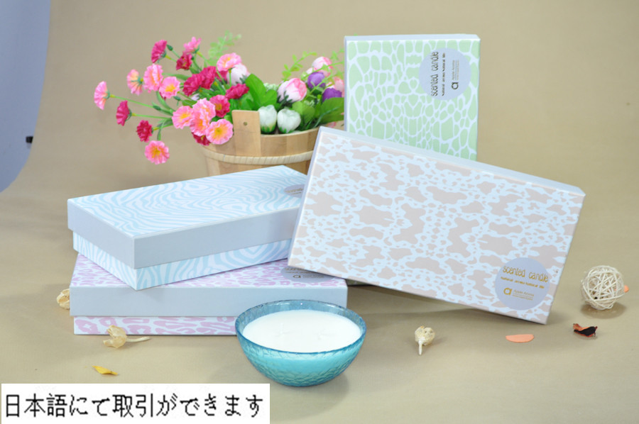 新しいデザイナー 大豆キャンドル蜜蝋 ガラスボトルで問屋・仕入れ・卸・卸売り