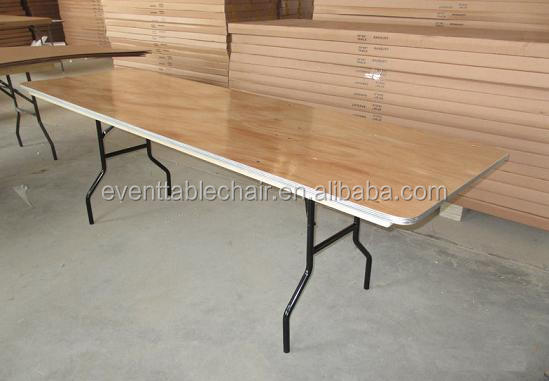 合板折りたたみ式ダイニングテーブル折りたたみ宴会のテーブル仕入れ・メーカー・工場