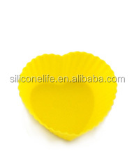 High quality colorful shape silicone molds for microwave cake/cake decorating