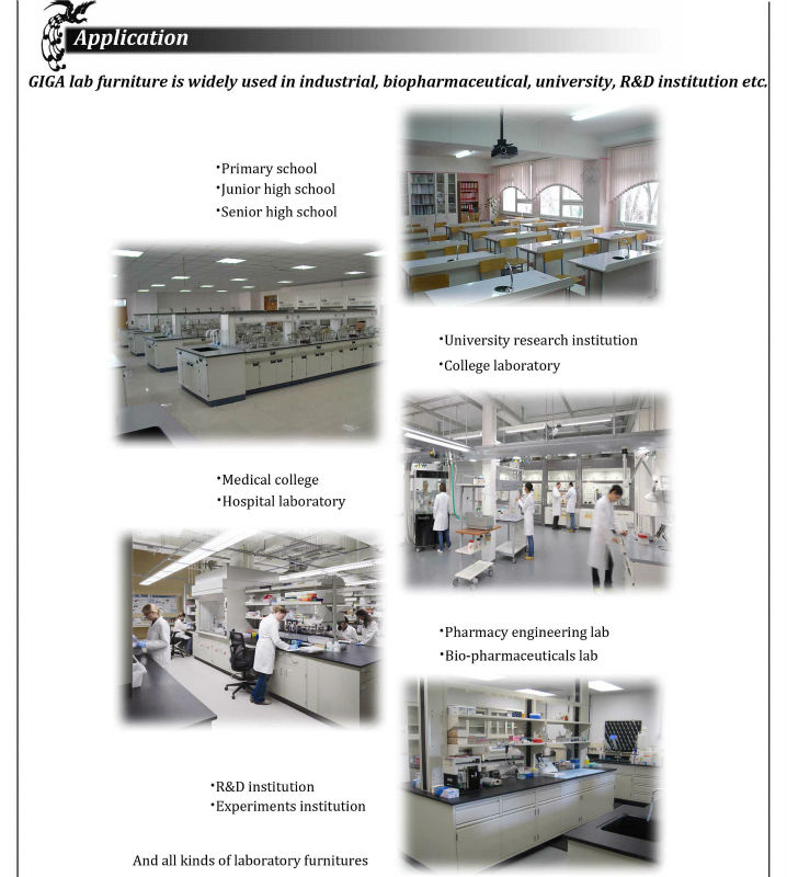 GIGA explosion proof steel chemical laboratory fume hood price