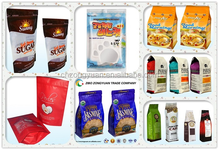 custom printing back seal side gusset plastic pyramid tea bag/coffee bag