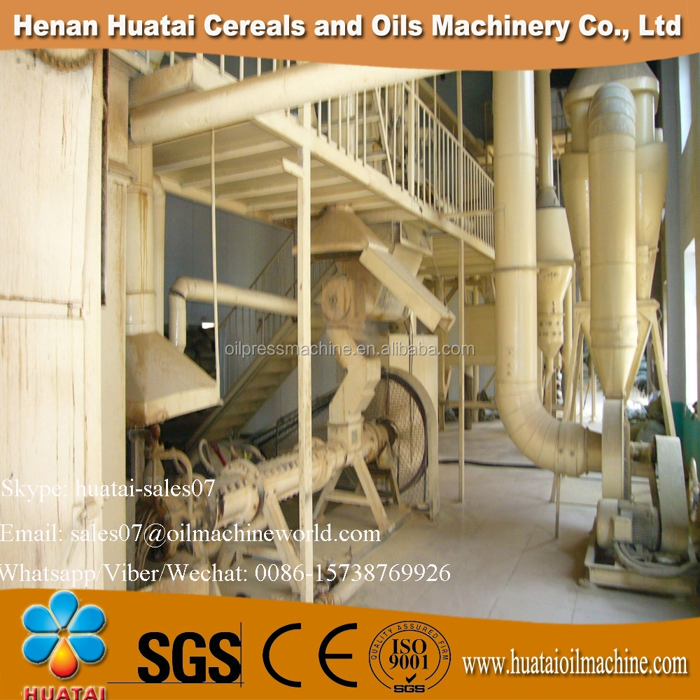 2015 hot sale rice bran oil machine price from huatai with