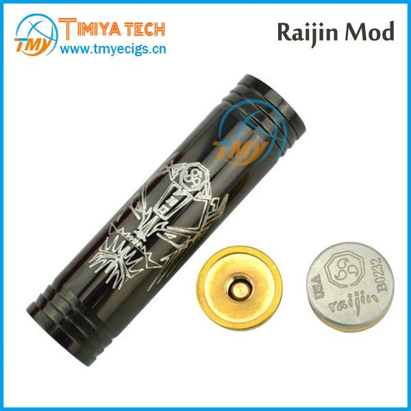 High Quality raijin mech mod E cigarette raijin clone mod