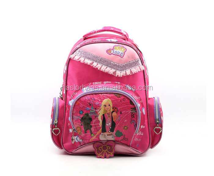 Personalized girl rack sack kids backpack for school