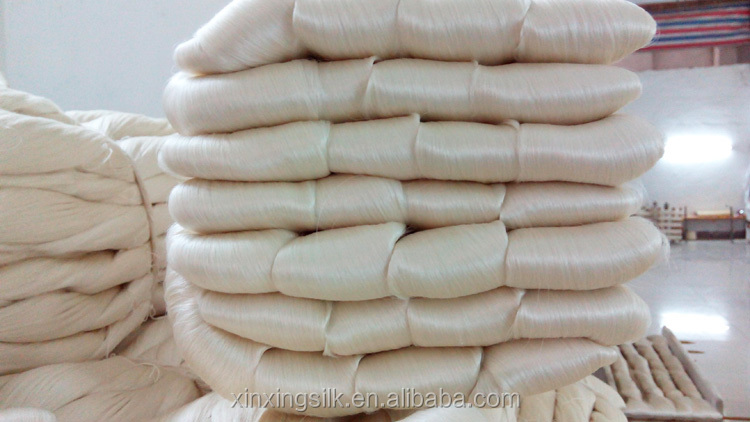 柔術孟er100％最高級シルク、 自然原料シルク、 天然シルク白い色仕入れ・メーカー・工場