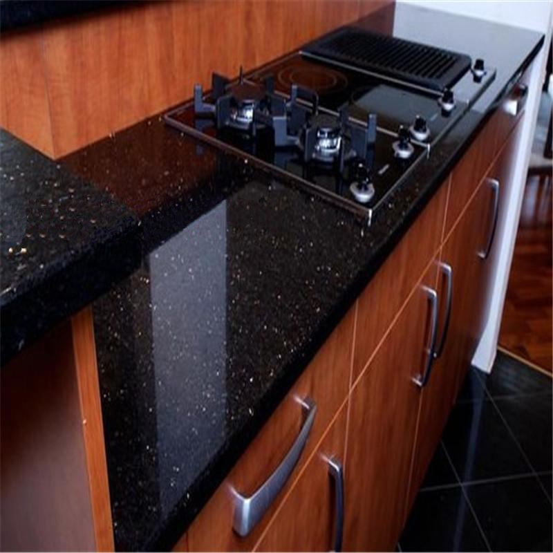 Galaxy zwart marmer voor aanrecht in de keuken marmer product id ...