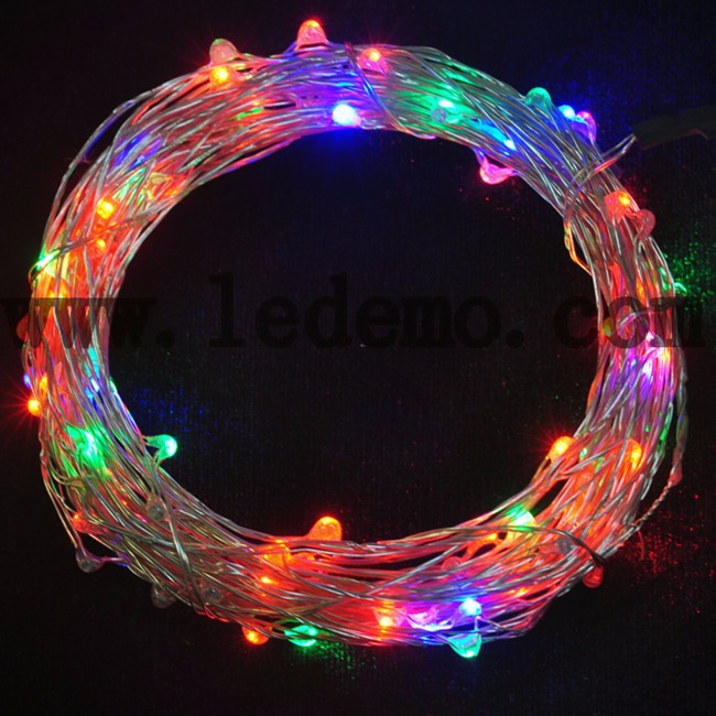 10m 100 Christmas Decoration Led Copper String Light - Buy Led Copper String Light,Outdoor Led ...