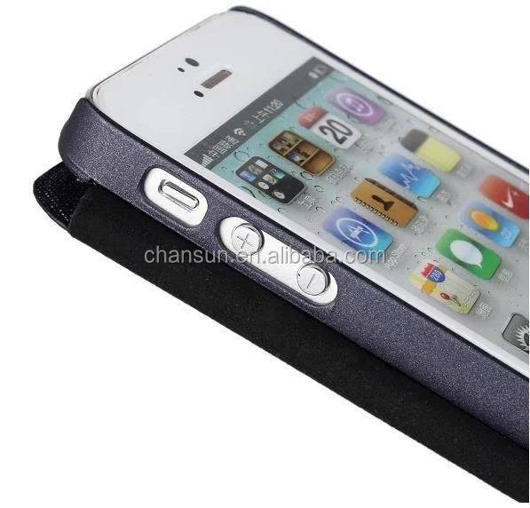 China product jean cell phone case pu leather case for iphone 5.jpg