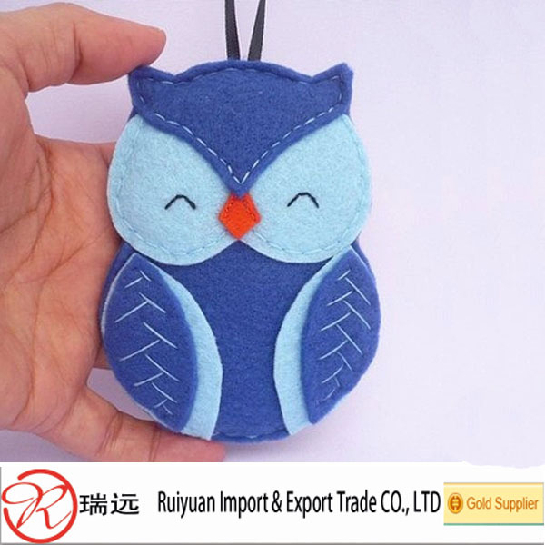 新製品は、 動物をいっぱい2014年フェルトクリスマスの装飾のための仕入れ・メーカー・工場