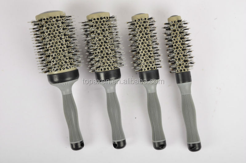 Ionic Hair Brush Korea Boar Nylon Ceramic Hair Brush Buy Ionic Hair