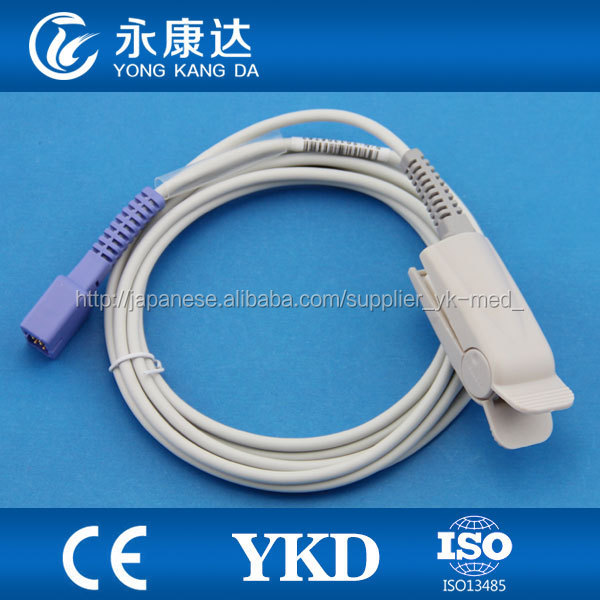Direct Reusable spo2 センサー,7pin Adult finger clip Nellcor spo2 センサー仕入れ・メーカー・工場