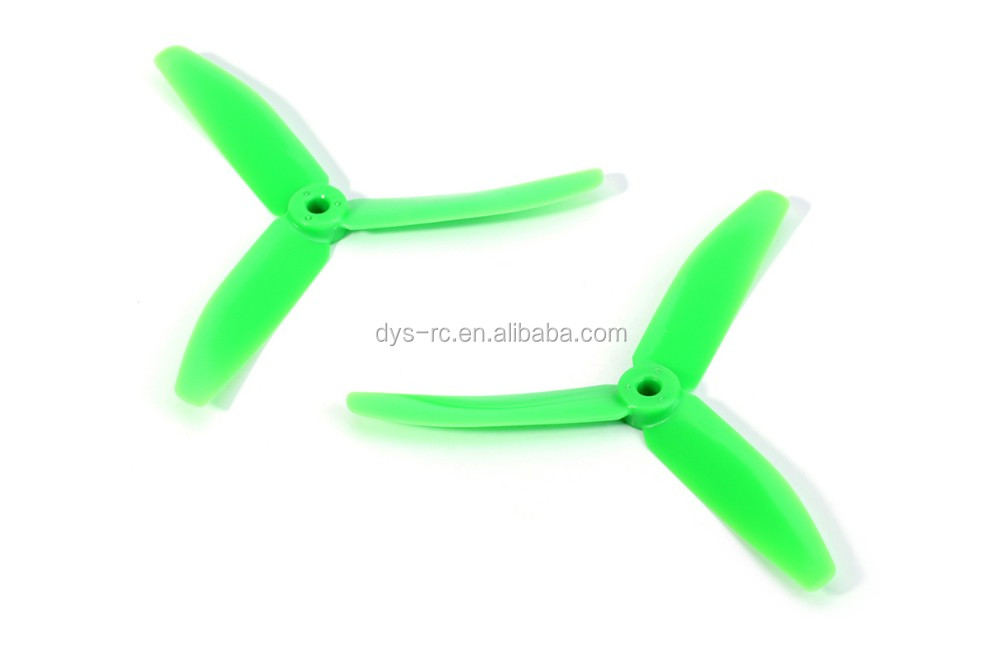 Dys hi-パフォーマンス fpv レーシング 3 ブレード ノー プロップ X50403 5*4 cw/ccw で ナイロン繊維材料m5 ハブ id用280 320 フレーム など仕入れ・メーカー・工場