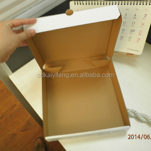 White inch Pizza box,wholesale and custome pizza box