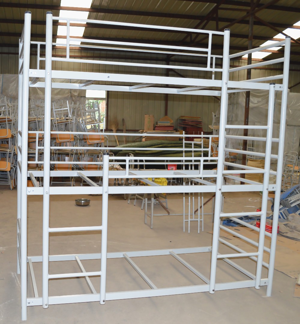 Triple lindy stapelbed plannen import export markt dubai staal bed ... Slaapkamers ontwerp metalen bedden