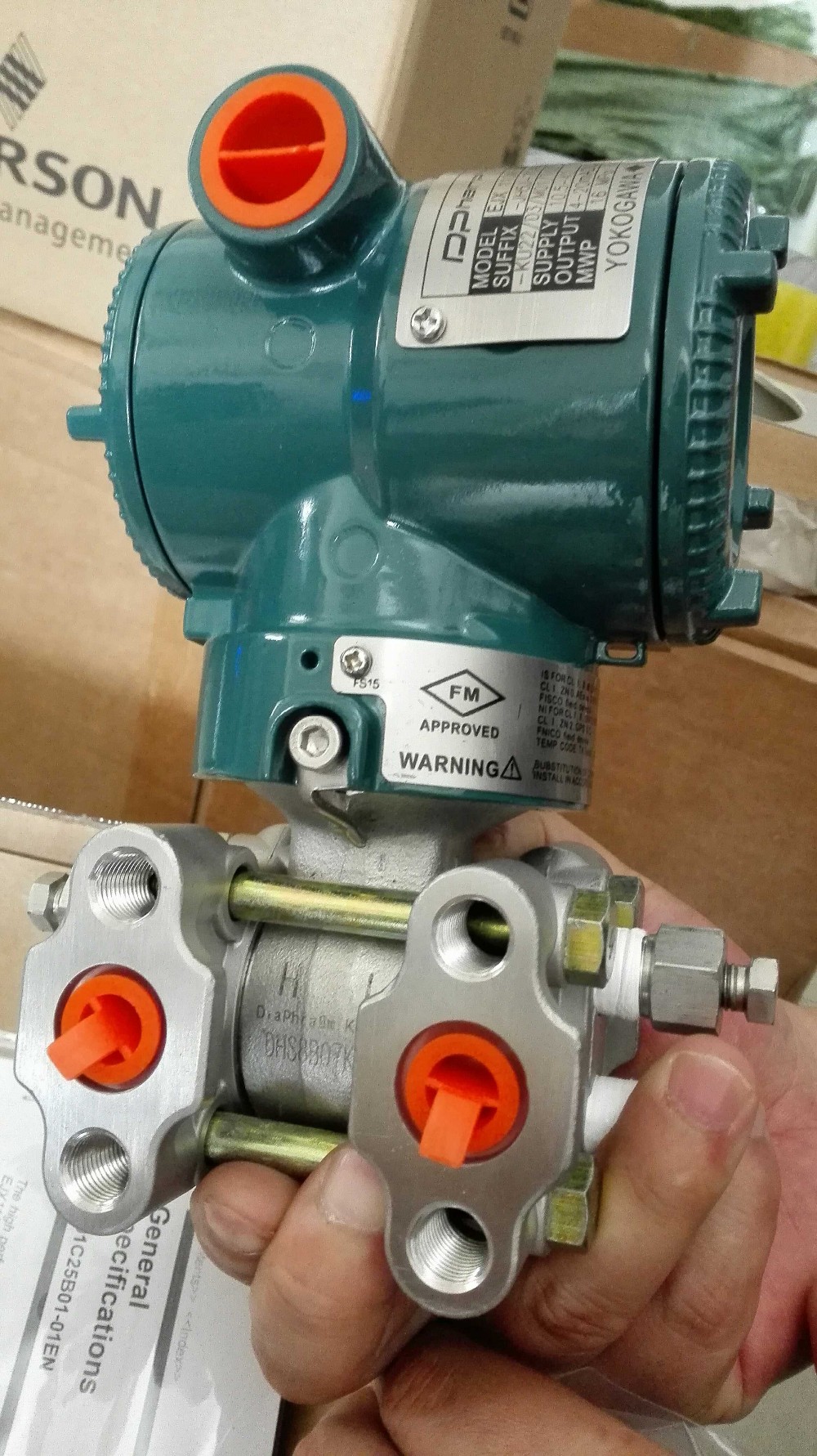 Yokogawa Ejx110a Differential Pressure Transmitter Dp Transmitter