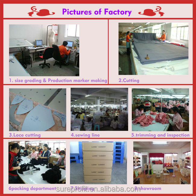 中国のランジェリーの工場女性の性のランジェリー顧客の設計に基づいて問屋・仕入れ・卸・卸売り