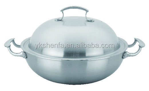 3- 層覆われている中華鍋の調理器具セット問屋・仕入れ・卸・卸売り