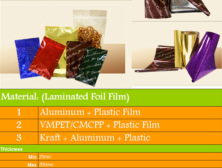 custom printing resealable foil coffee packaging bag