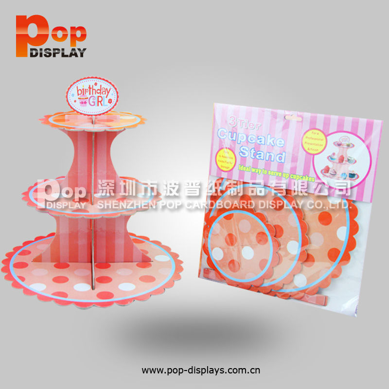 marshmallow cardboard box stand for display