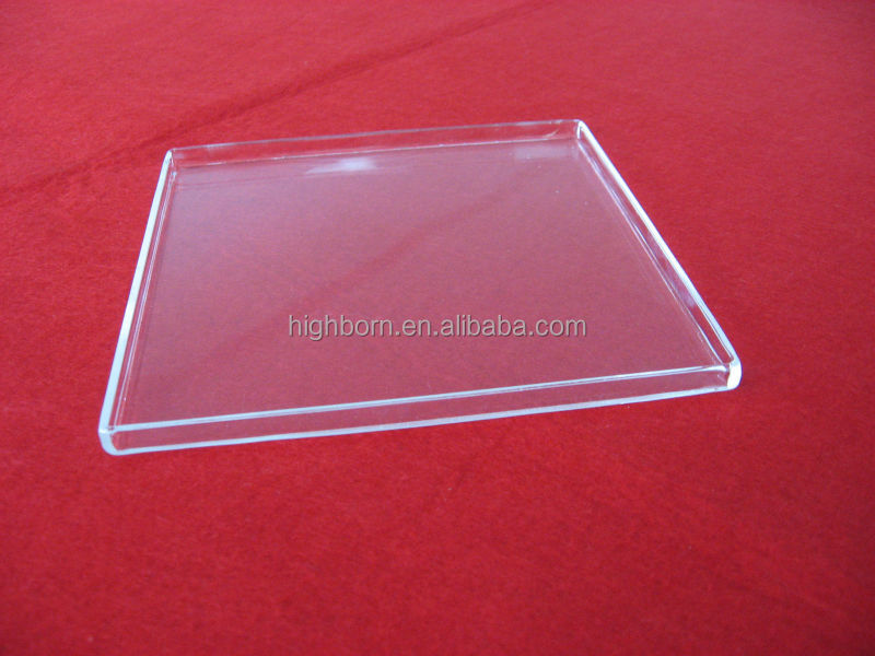 透明な四角い形状石英ペトリ皿仕入れ・メーカー・工場