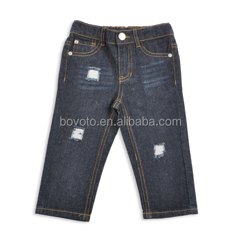 ファッションキッズ男の子のジーンズズボンのデザインの子どもたちジーンズ少年新モデルのジーンズ仕入れ・メーカー・工場