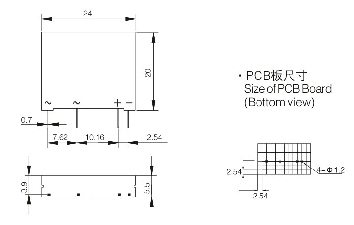Ce Approval Dc To Ac 2a Pcb Solid State Relay - Buy Pcb Solid State