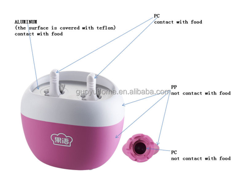Guoyu quick ice pop machine,zoku ice pop machine