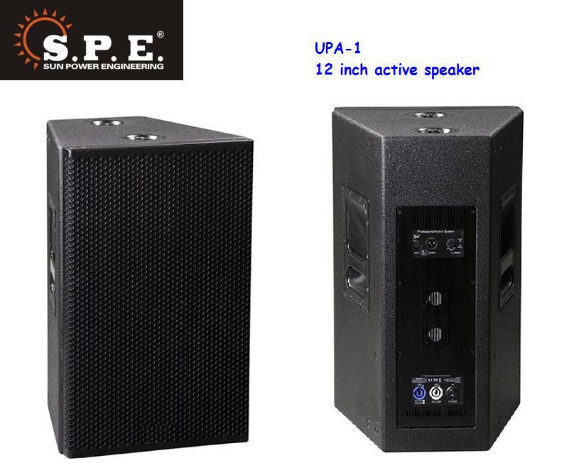 Speオーディオupa-1p2ウェイアクティブスピーカーマイヤー音12インチ400w電源問屋・仕入れ・卸・卸売り