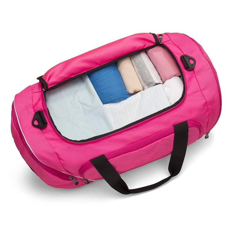Hotselling Best Quality Make Your Own Design Duffel Bags Gym Pink