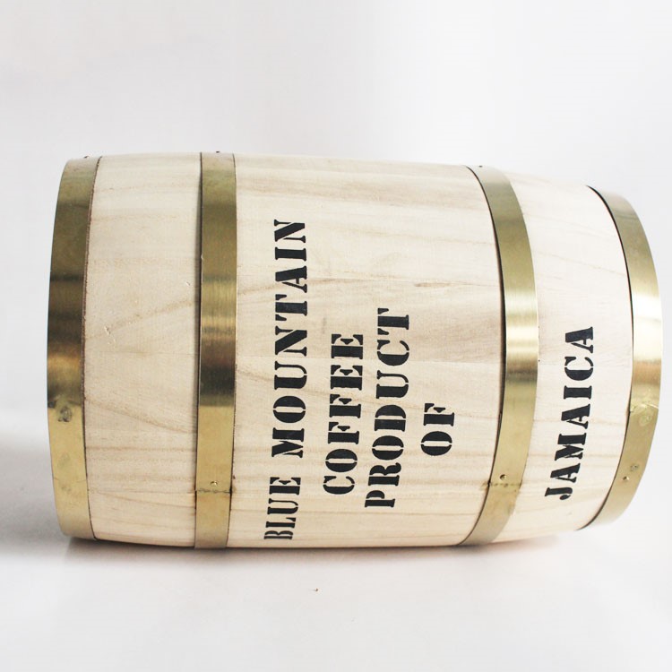 High Quality Oak Wooden Coffee Bean Barrels Buy Oak Barrel,Wooden