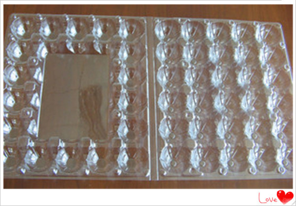 透明なプラスチックの卵トレイ、 pvc/ペット/psブリスター包装トレイ/box仕入れ・メーカー・工場