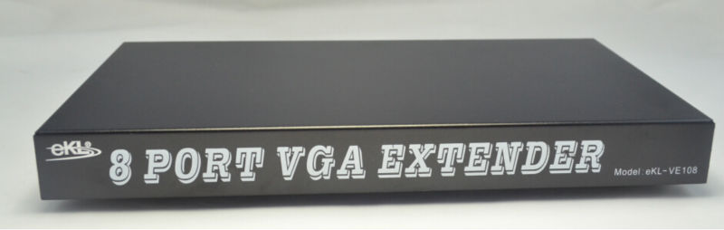 新しいデザイン1x8vgaスプリッタビデオエクステンダー、 300メートルまで問屋・仕入れ・卸・卸売り