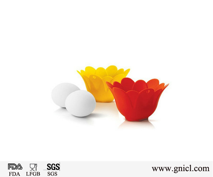 2014 Silicone Cake Style Heart Egg Cooking Mold