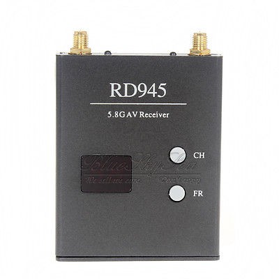 5.8グラム48ch RD945 fpvワイヤレスavレシーバー付きledチャンネル表示デュアルアンテナ仕入れ・メーカー・工場