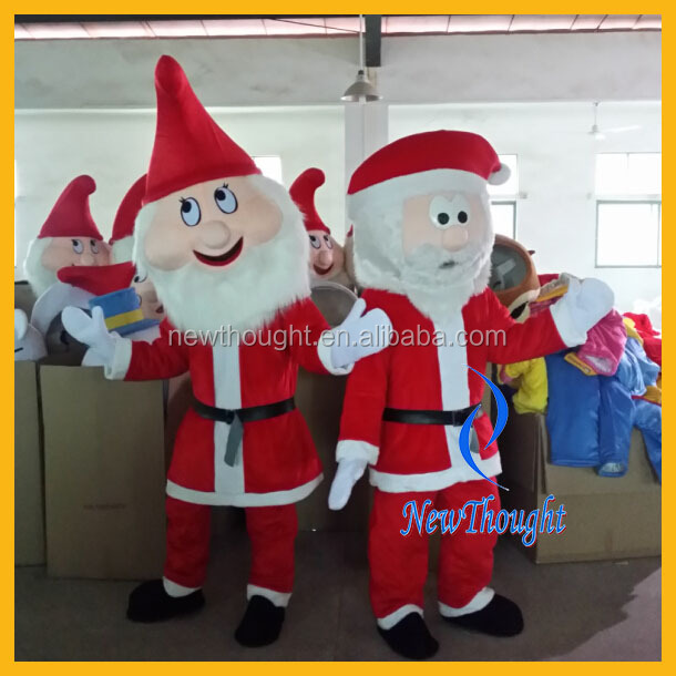 卸売新しいデザインのキッズパーティークリスマスサンタクロースの泡ヘッドのマスコットの衣装仕入れ・メーカー・工場
