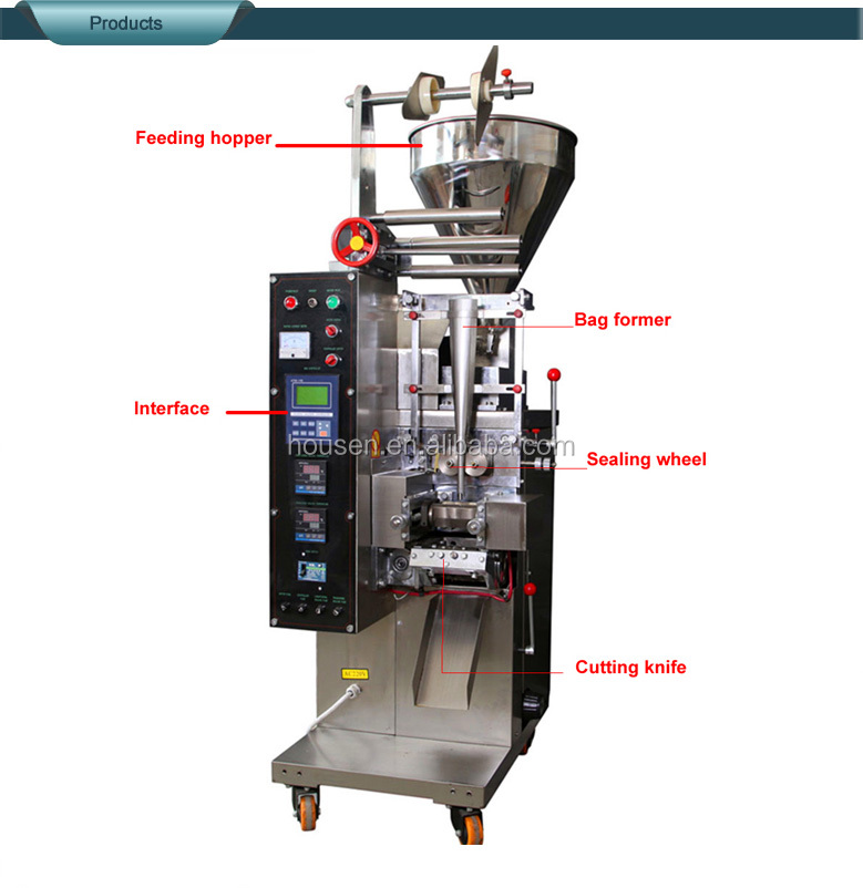 Automatic packing machine for black pepper sauce with CE Certification