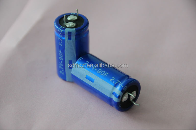 熱い販売のＥＤＬＣ2.7v60f、 80f、 90f、 100f、 120f、 150f、 ２００Ｆ、 300Ｆ、 400fsupercapacitor/ファラドのコンデンサ問屋・仕入れ・卸・卸売り
