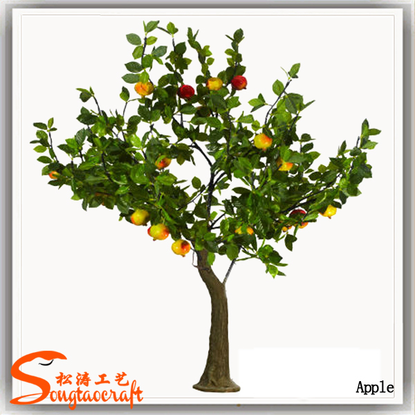 High Imitation Of Artificial Apple Tree Artificial Apple Fruit Tree For Ornaments Buy