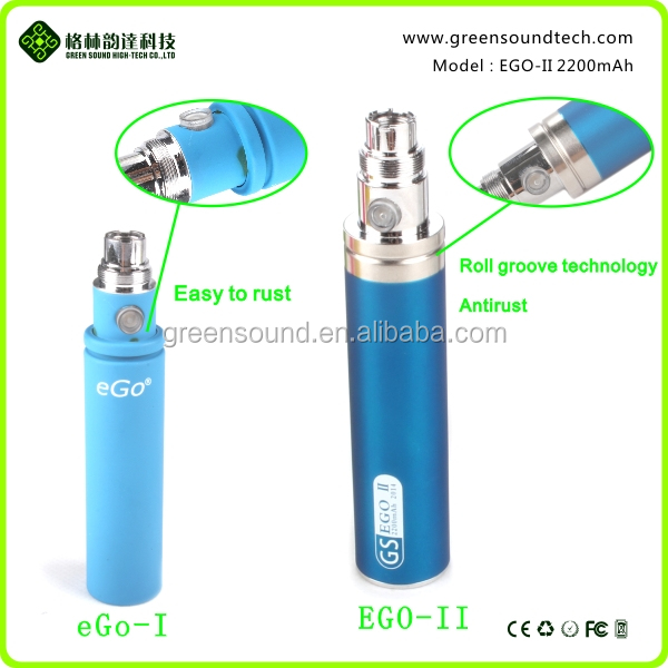 新しいトレンド2014年! エゴecig電池greensoundii2200mahバッテリ用保持1週間特許製品問屋・仕入れ・卸・卸売り