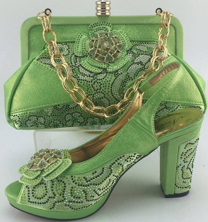 lemon shoes and bags