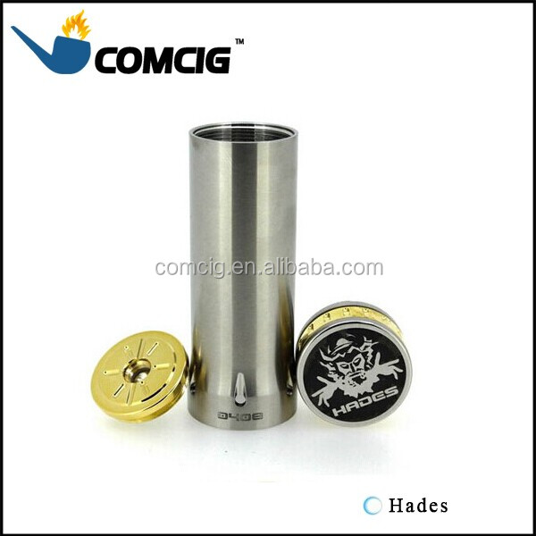 2014 most popular colorful silver firing pin 26650 hades mod 1:1 clone ecig for adult gift