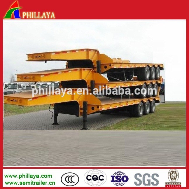 semi-trailer, 2015 45ft lowbed semi trailer fixed gooseneck -