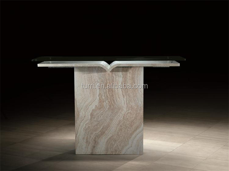 シンプルなデザイン高品質白大理石コンソールテーブル仕入れ・メーカー・工場