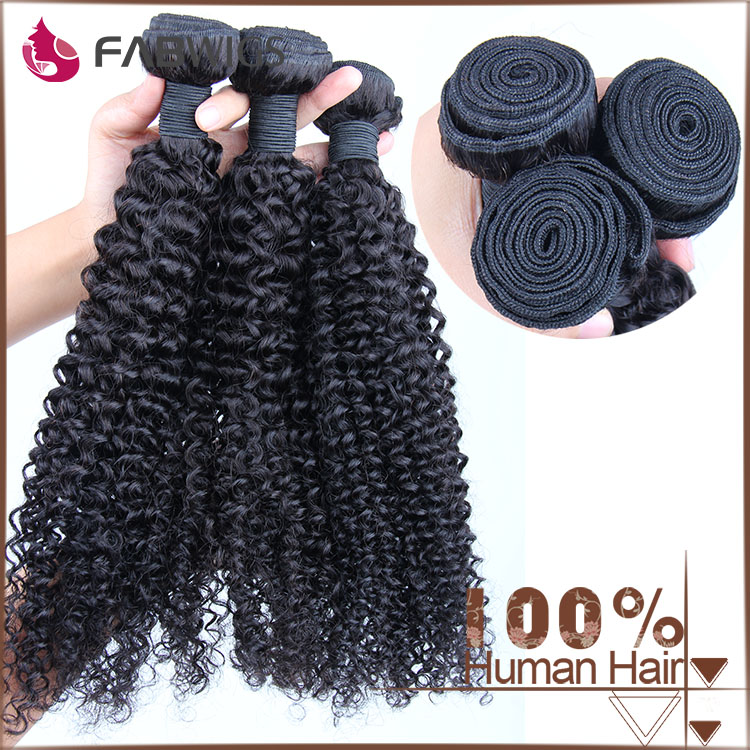 7a品質aliexpressのhotsaleの卸売安いブラジル3バンドル髪織り、 カーリーヘアエクステンション黒人女性 問屋・仕入れ・卸・卸売り