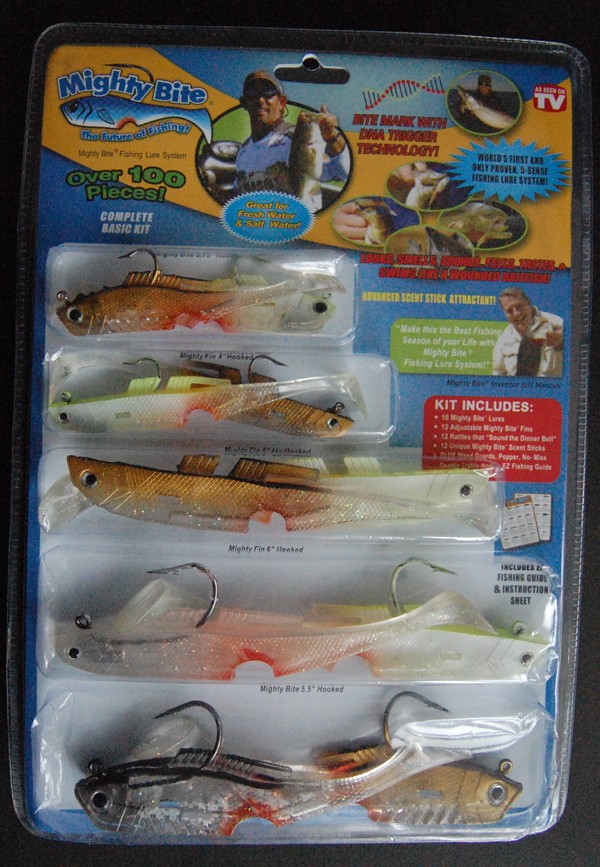 HOT Mighty Bite 5 Sense Fishing Lures kit seawater fishing baits set